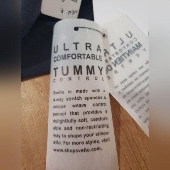 Svelte Small NWT Dark Grey Tummy Control Cropped Ruched Capri Leggings Yoga - Picture 7 of 11